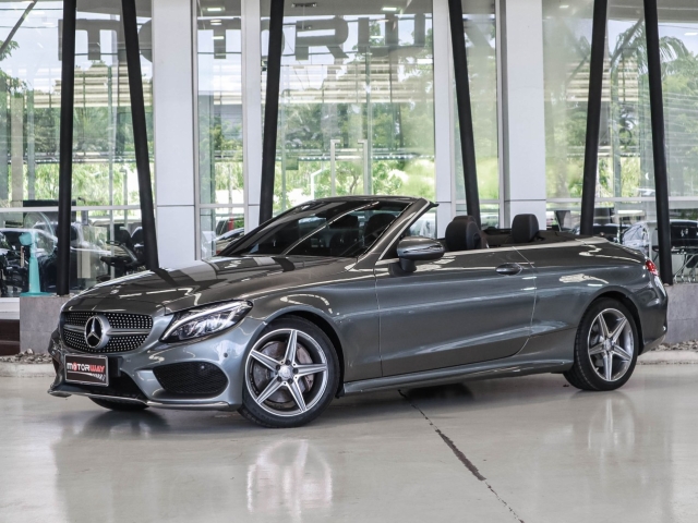 MERCEDES-BENZ C-CLASS W205 (ปี14-21) C300 AMG Dynamic Cabriolet AT ปี 2017 ราคา - (#59905QJ1002)