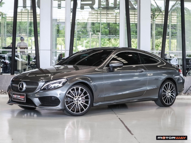 MERCEDES-BENZ C-CLASS W205 (ปี14-21) C250 AMG Dynamic Coupe AT ปี 2018 ราคา 1,590,000.- (#59905QL0102)