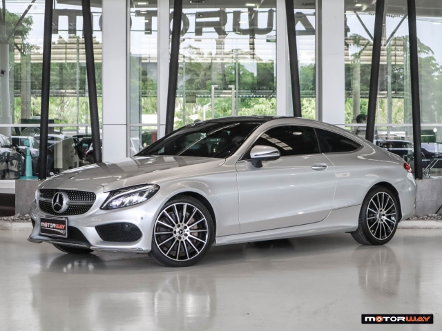 MERCEDES-BENZ C-CLASS W205 (ปี14-21) C250 AMG Dynamic Coupe AT ปี 2019 ราคา 1,590,000.- (#59905RJ1605)