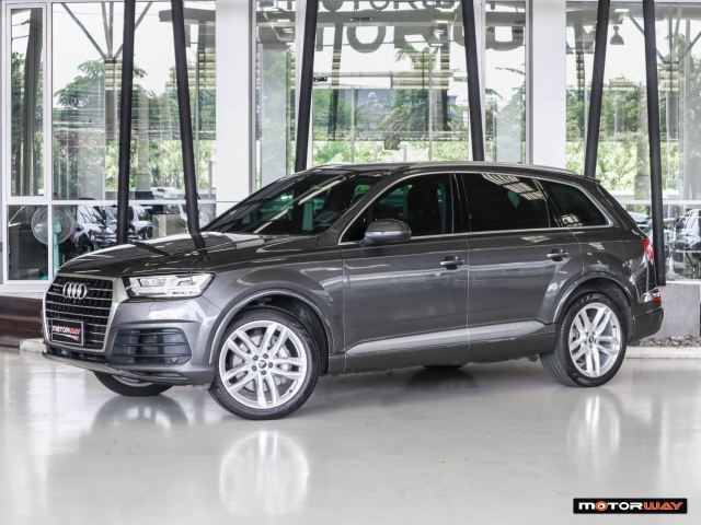 AUDI Q7  3.0 45 TFSI Quattro S Line AT4WD. ปี 2018 ราคา 1,480,000.- (#59905SP1402)